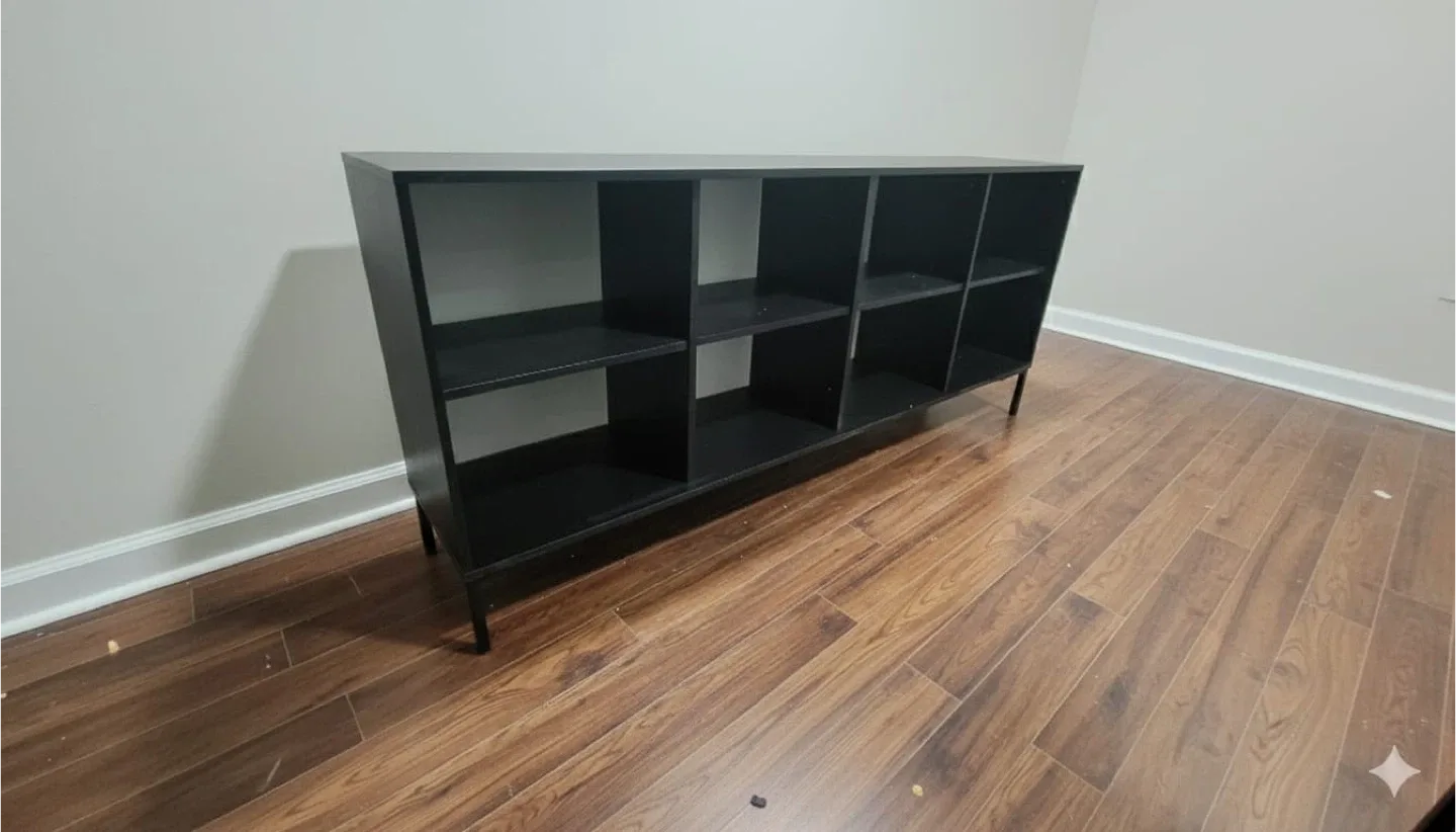 Black Storage Shelf Unit image indicator(2)