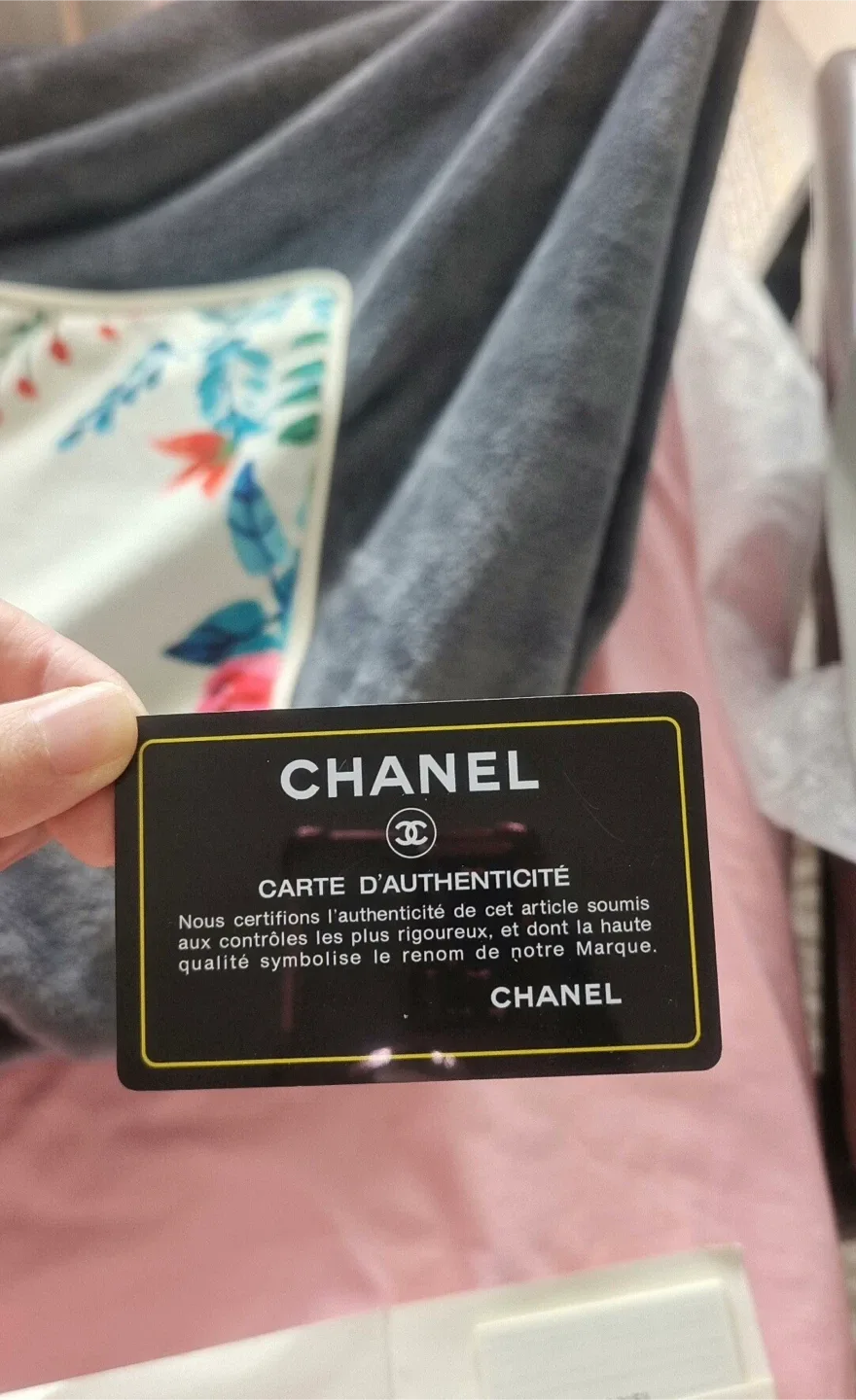 Chanel Authenticity Card (just the card) #Cleanout image indicator(2)
