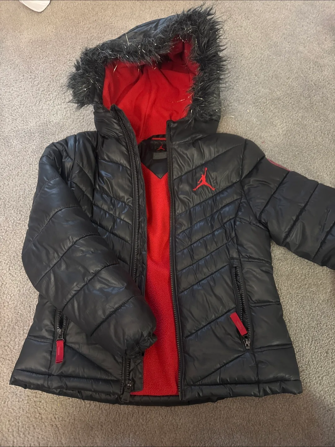 Jordan Kids' Puffer Jacket, Size M (8-12 yrs)