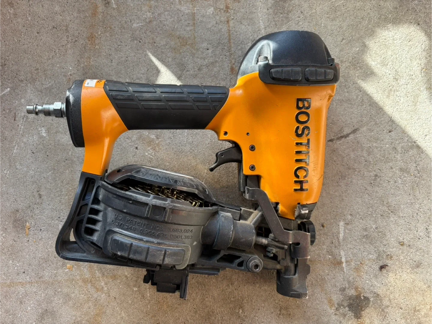 Bostitch Coil Roofing nailer combo! image indicator(2)
