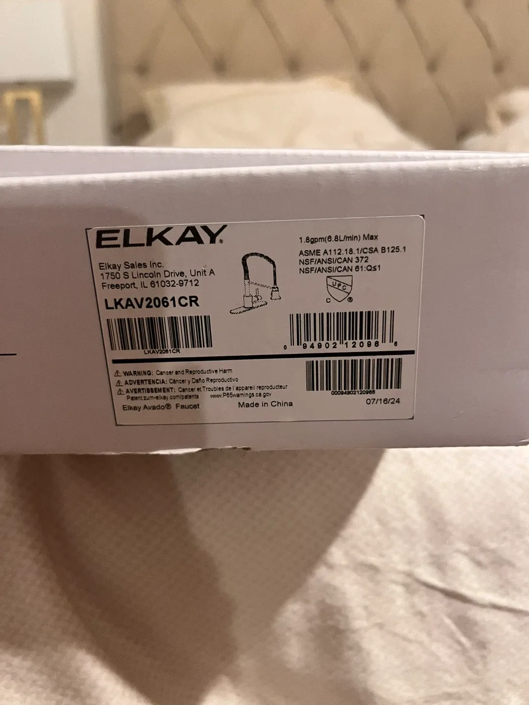 New Elkay Avado Kitchen Faucet LKAV2061CR image indicator(5)