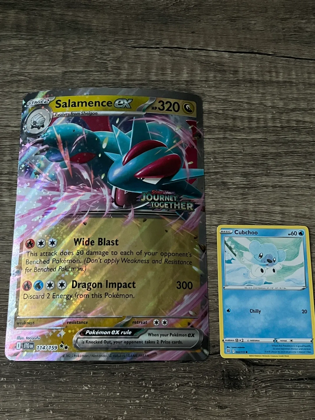 Pokemon Jumbo Salamence EX Promo Card