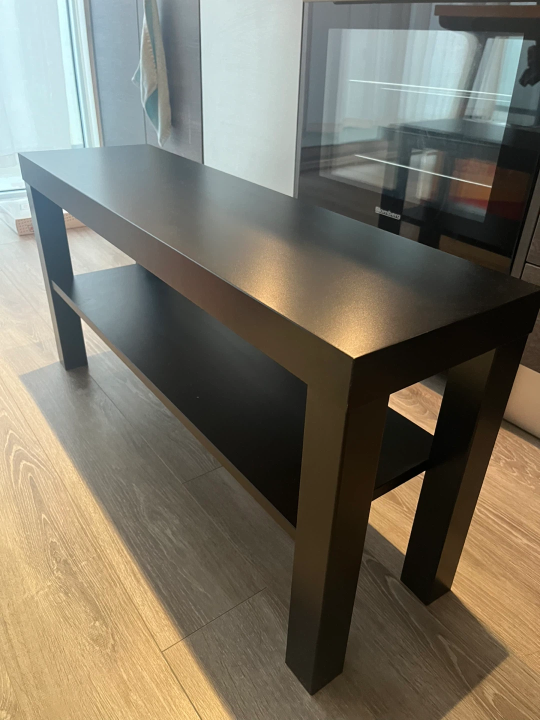 Black TV Stand/Console Table