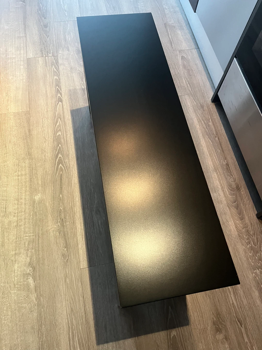 Black TV Stand/Console Table - photo 2