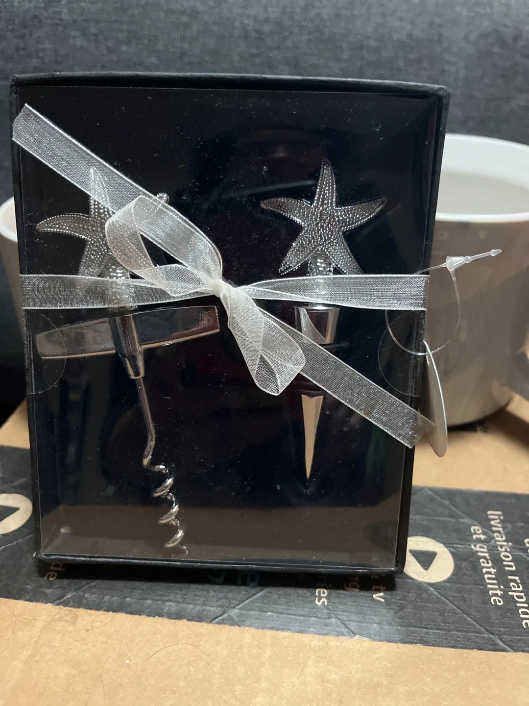 #cleanout-Assorted Mugs, Elf Salt & Pepper Shakers, Wine Stopper image indicator(5)