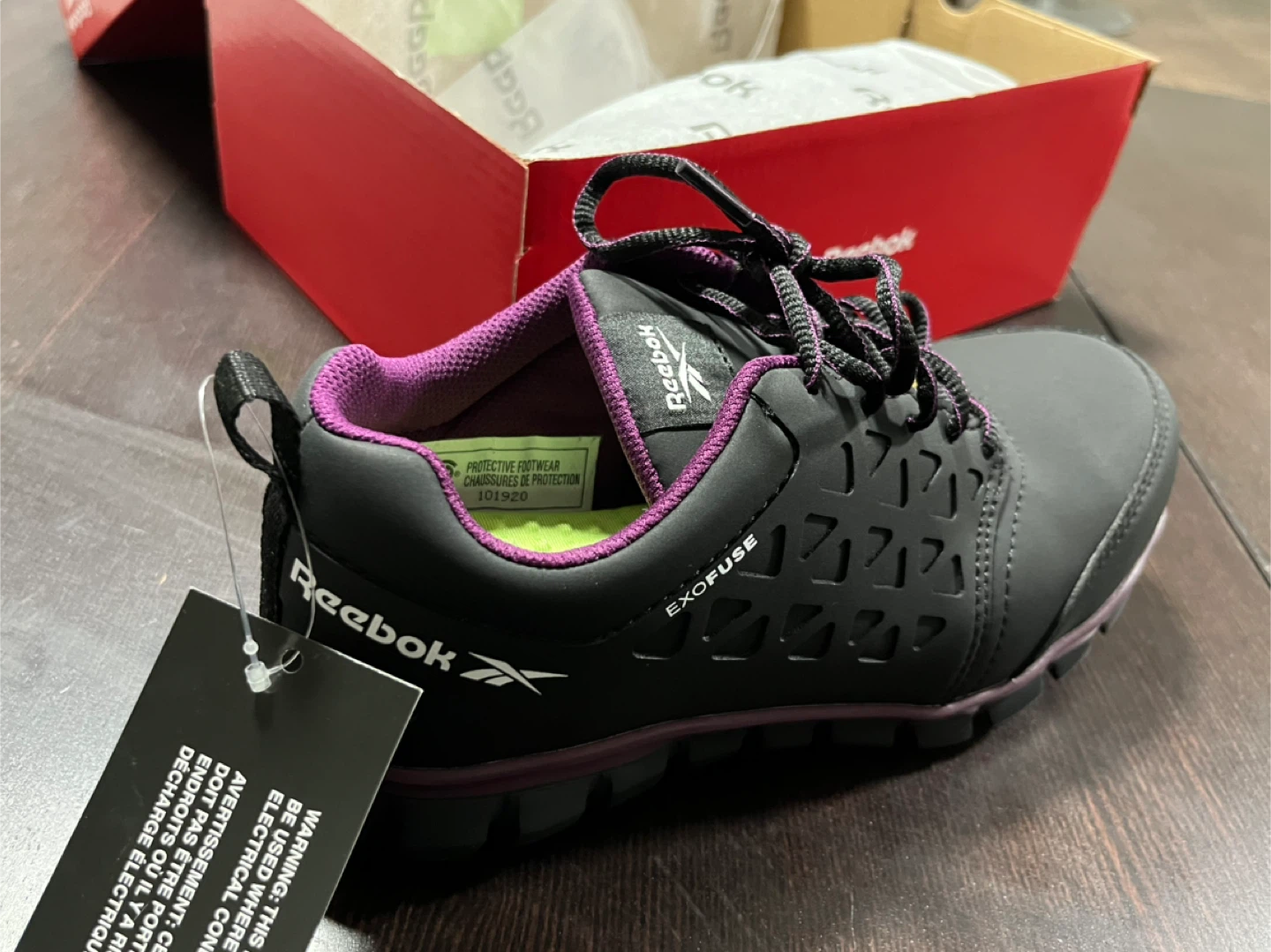 Reebok Sublite Cushion Work Shoes - Women's 8W