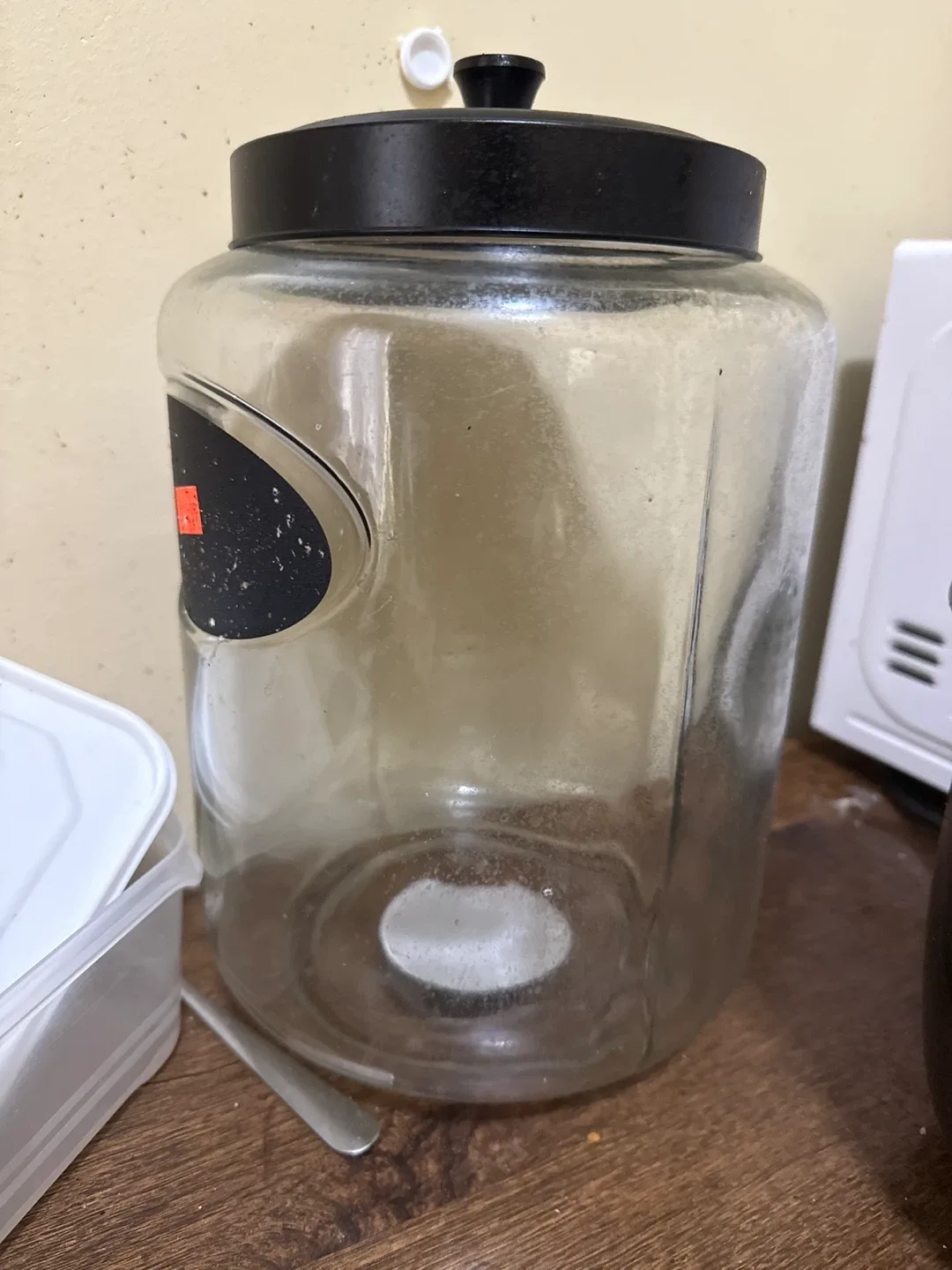 Anchor Hocking Glass Storage Jar