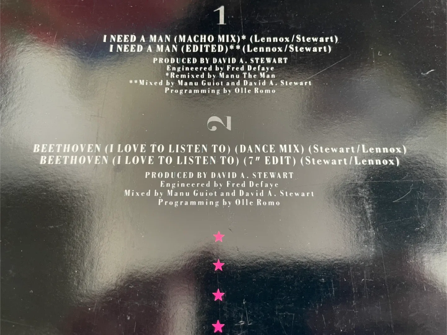 Eurythmics - I Need A Man Vinyl Record image indicator(2)