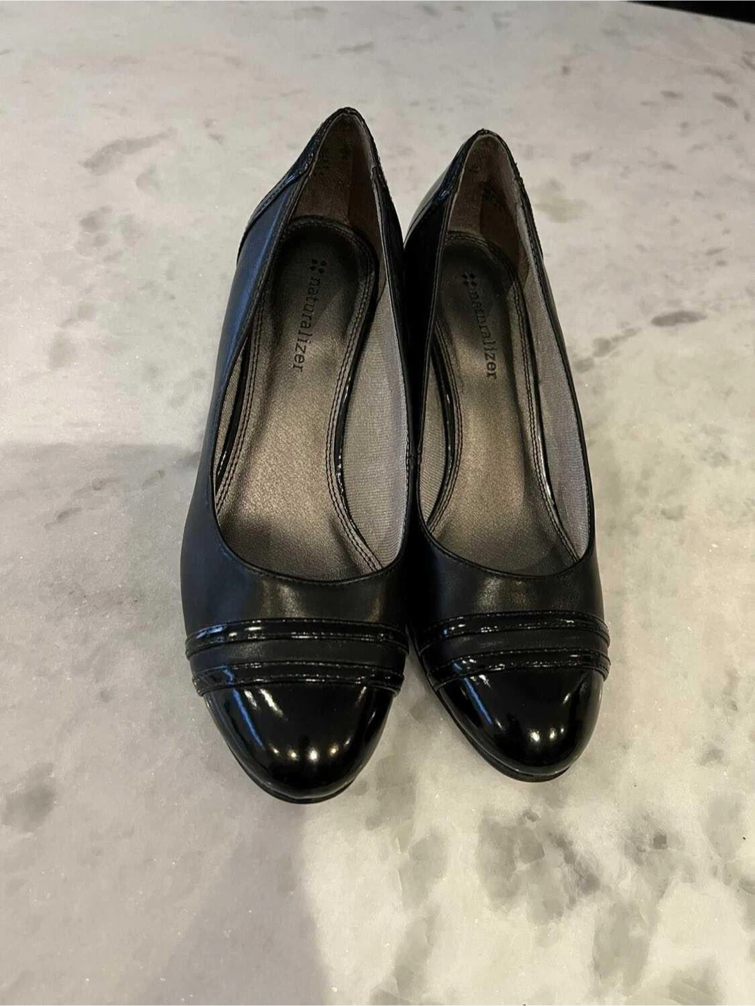 BNIB Naturalizer Black Wedge Heel Shoes (BRAND NEW IN BOX)