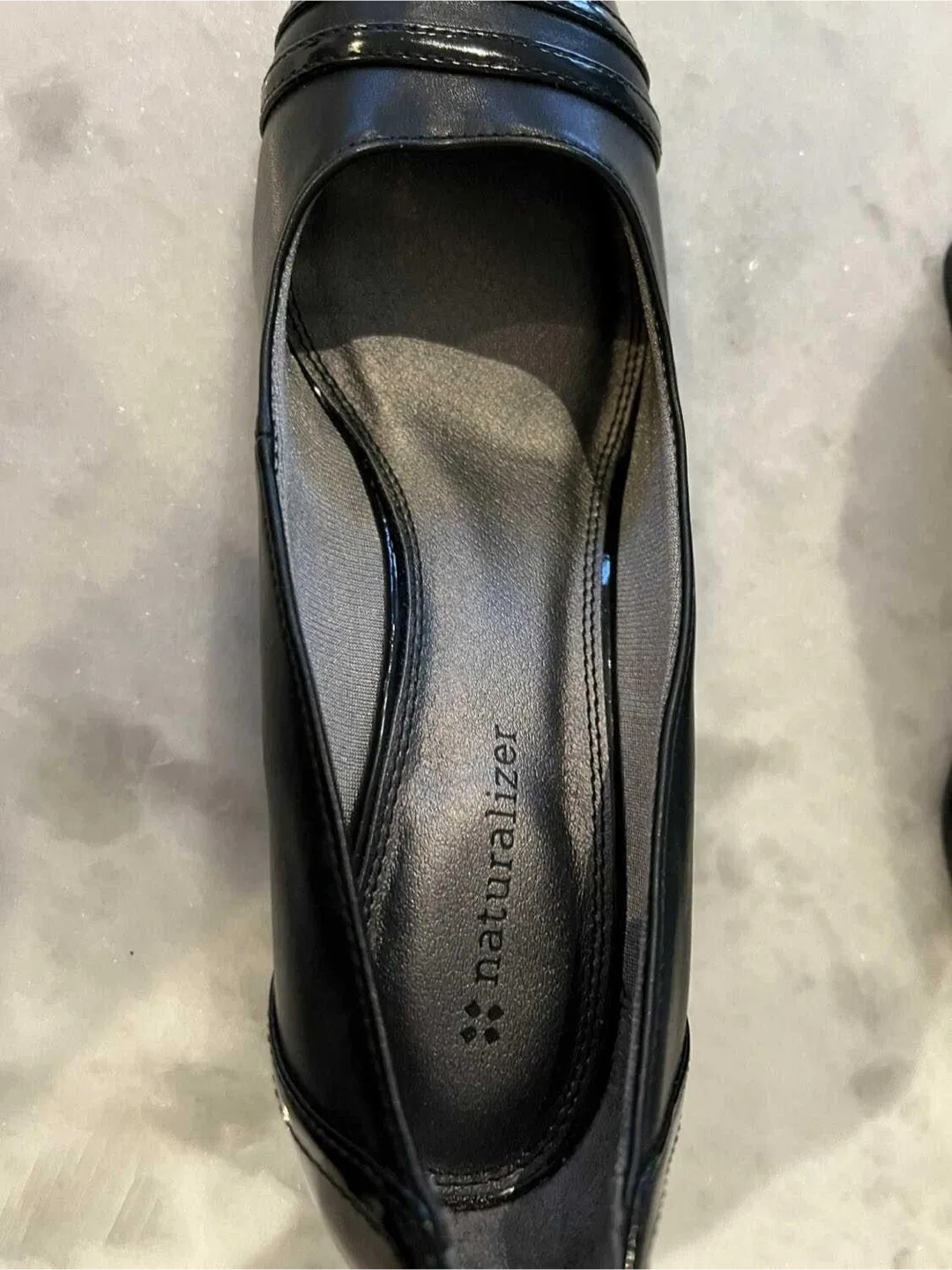 BNIB Naturalizer Black Wedge Heel Shoes (BRAND NEW IN BOX) image indicator(5)