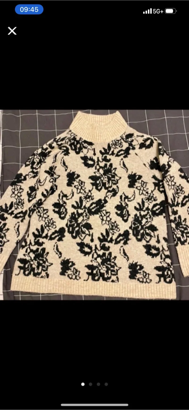 Floral Sweater
