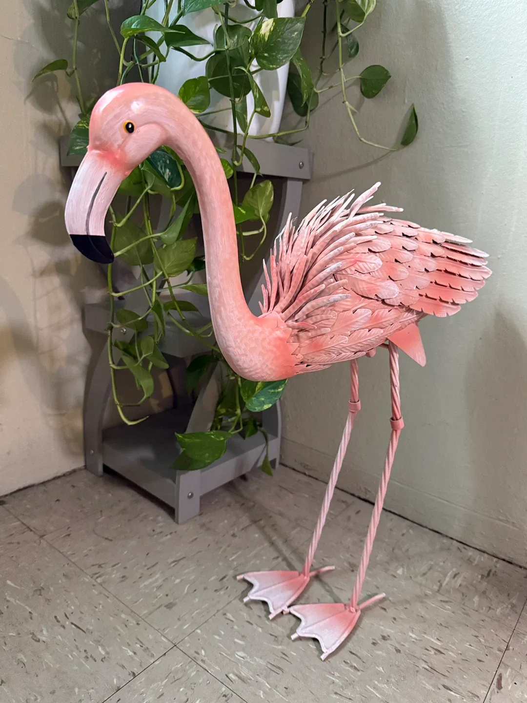 Pink Flamingo Metal #Cleanout