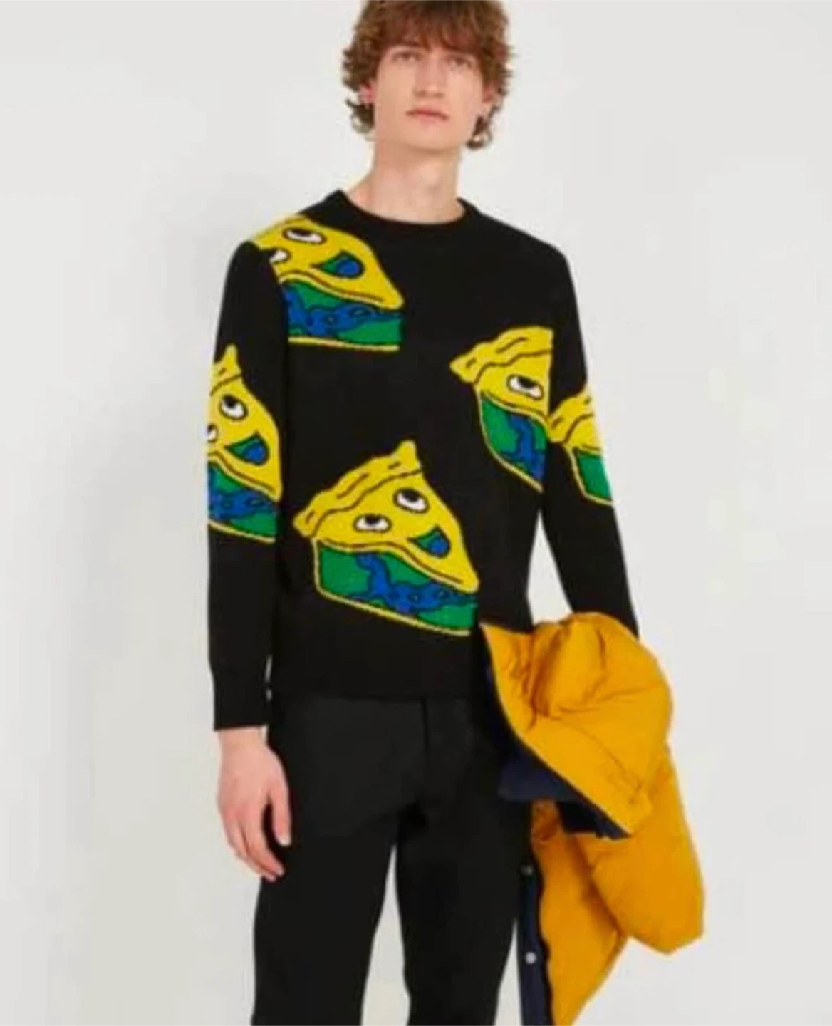 Frank and oak X pony “piece on earth” sweater size medium - photo 2