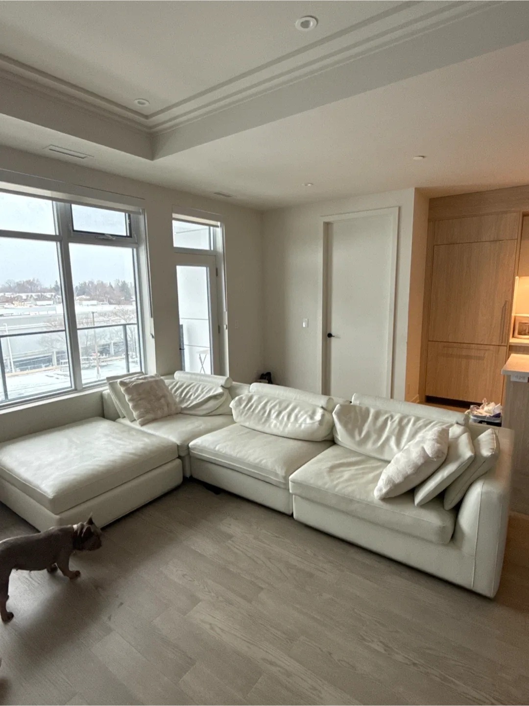 White Sectional Sofa