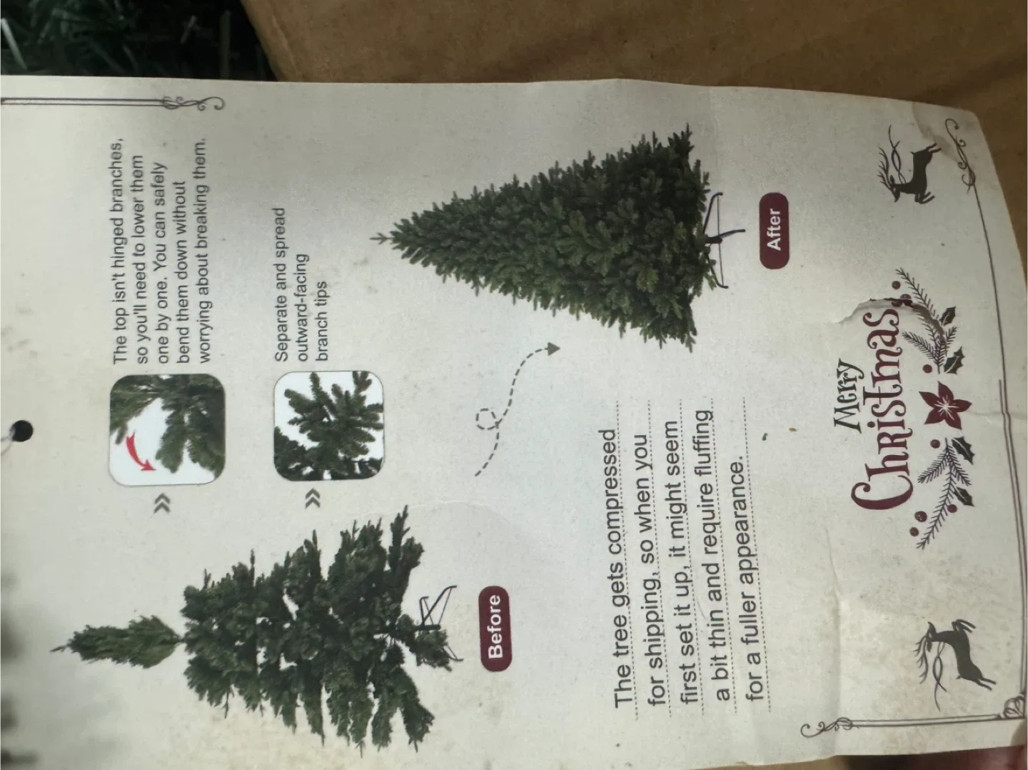 Brand New inBox 6’ realistic tip Christmas tree originally $300 image indicator(8)