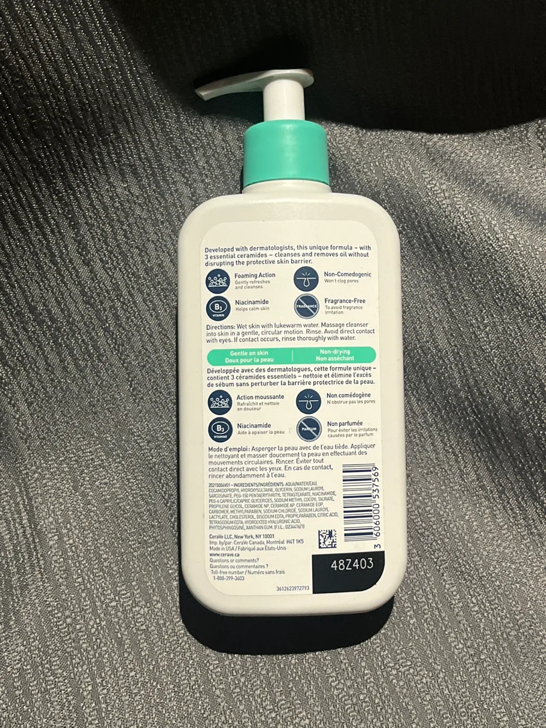 CeraVe Foaming Facial Cleanser for Oily Skin image indicator(2)