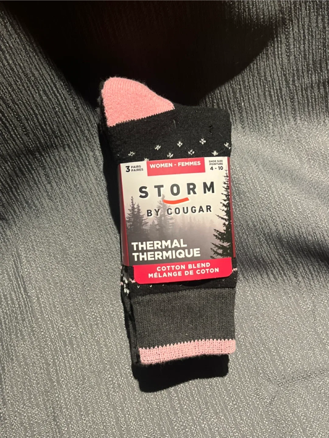 Storm by Cougar Thermal Socks - Women's Size 4-10
