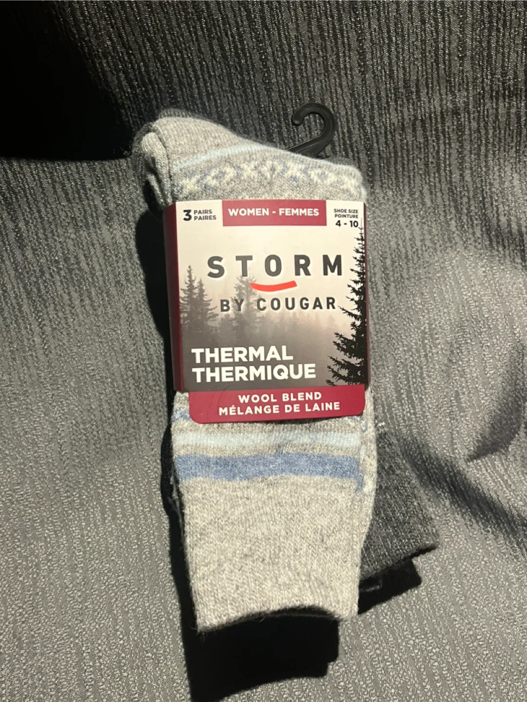 Storm by Cougar Thermal Socks (Size 4-10)