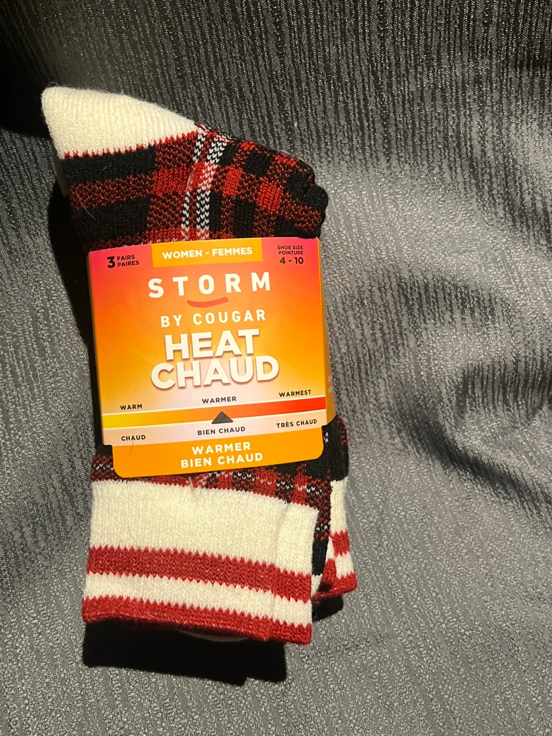 Storm by Cougar Heat Socks, Women's 4-10