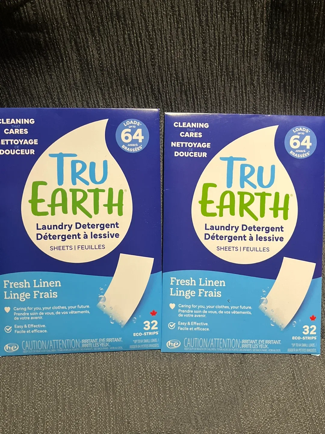 Tru Earth Laundry Detergent Sheets - Fresh Linen (64 Loads)
