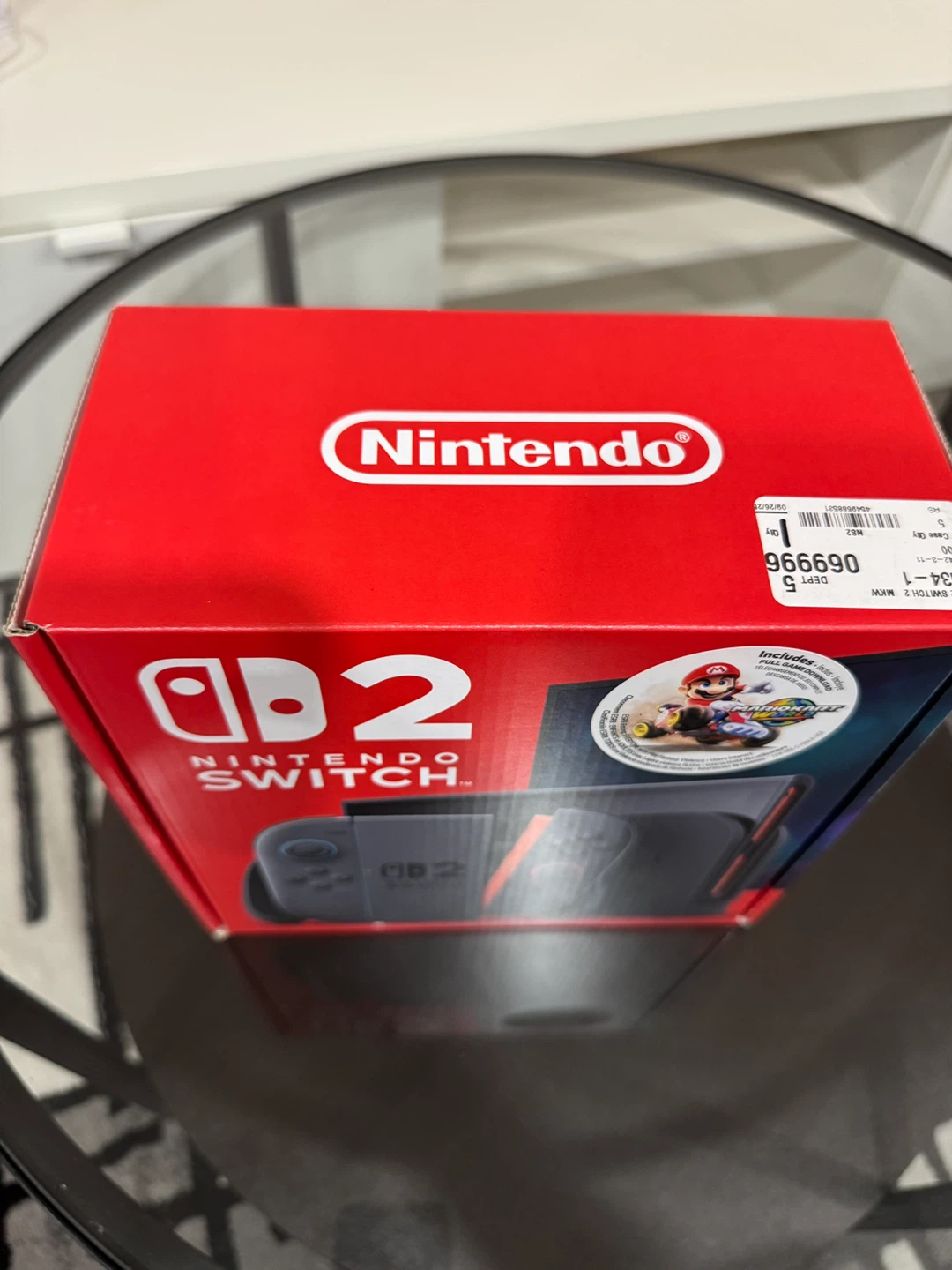New Nintendo Switch 2 + Mario Kart World Bundle - photo 2
