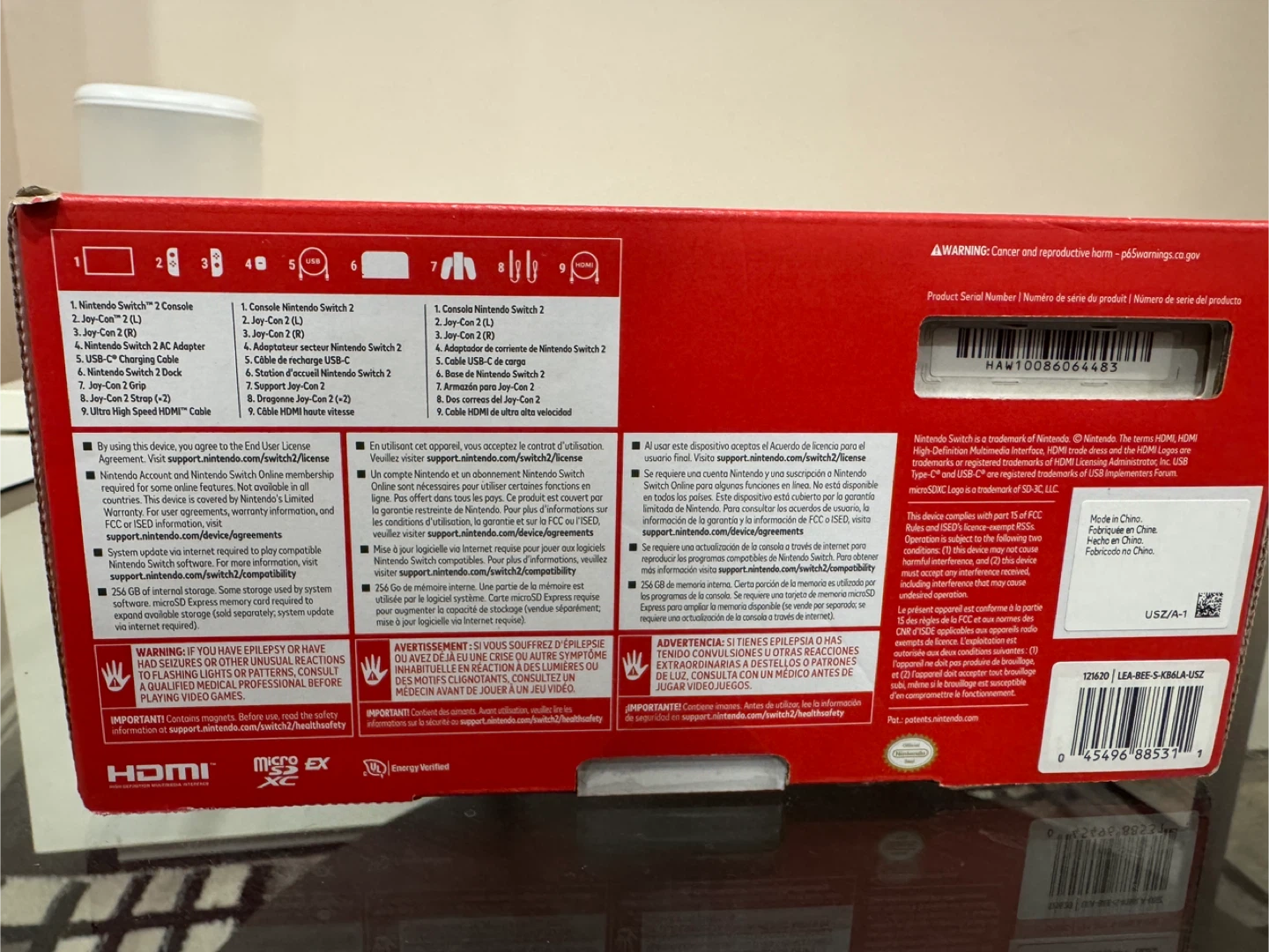 New Nintendo Switch 2 + Mario Kart World Bundle - photo 4