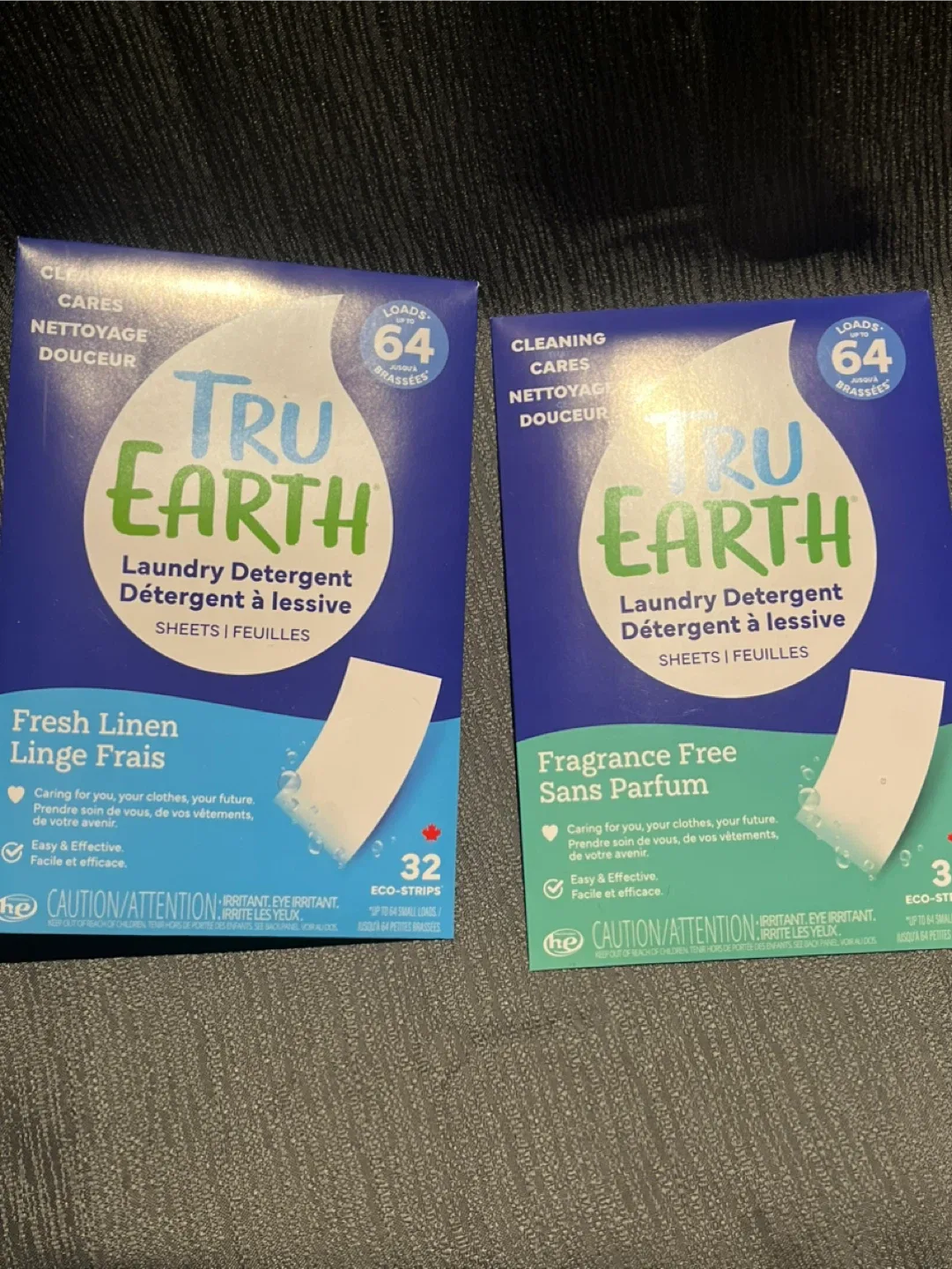 Tru Earth Laundry Detergent Sheets mix packs