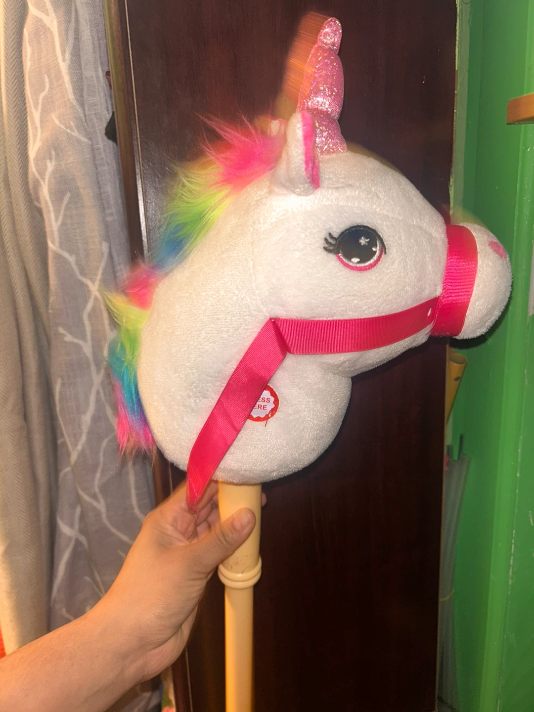 Talking unicorn stick 🥕 - photo 2