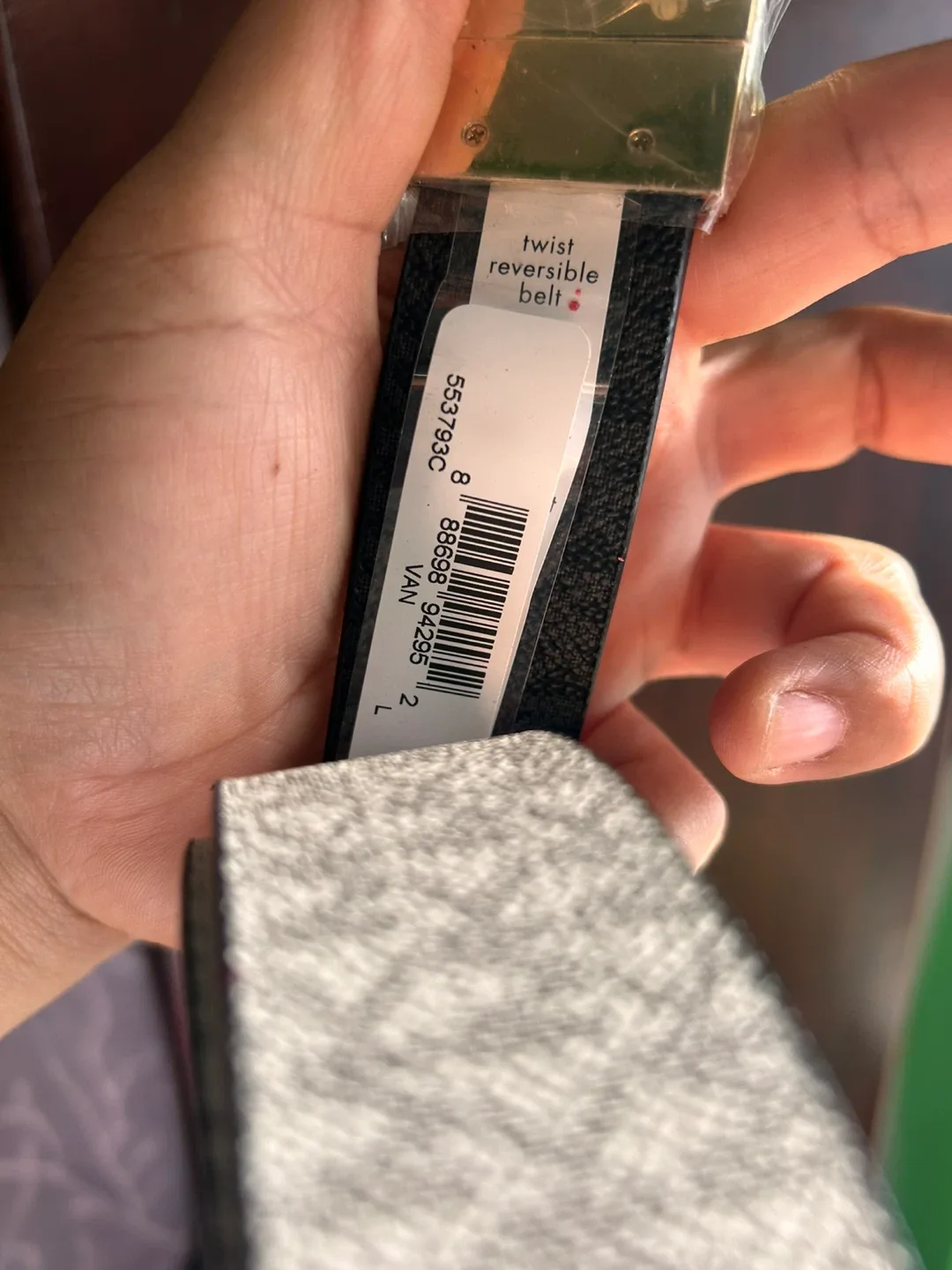 MK reversible belt size L NEW image indicator(6)