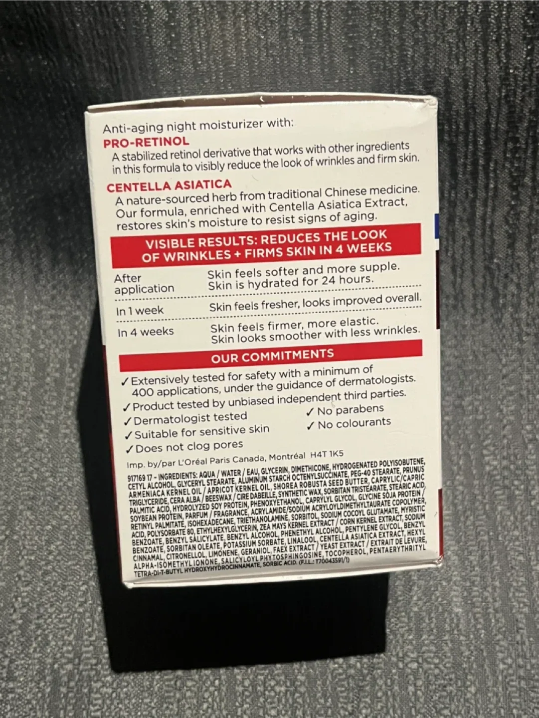 L'Oréal Paris Revitalift Anti-Wrinkle Night Moisturizer image indicator(3)