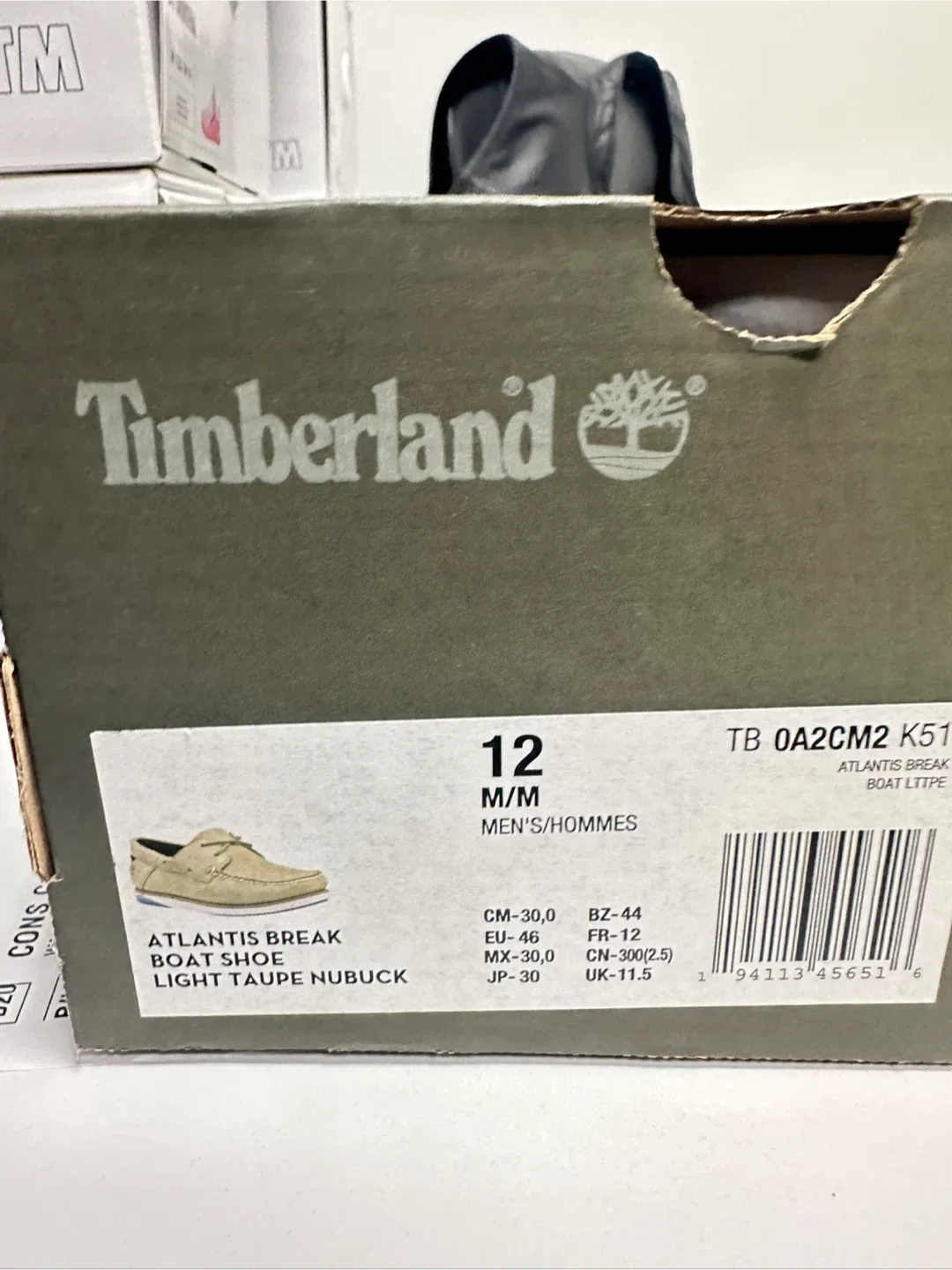 Timberland Atlantis Break Boat Shoe - Size 12 image indicator(4)