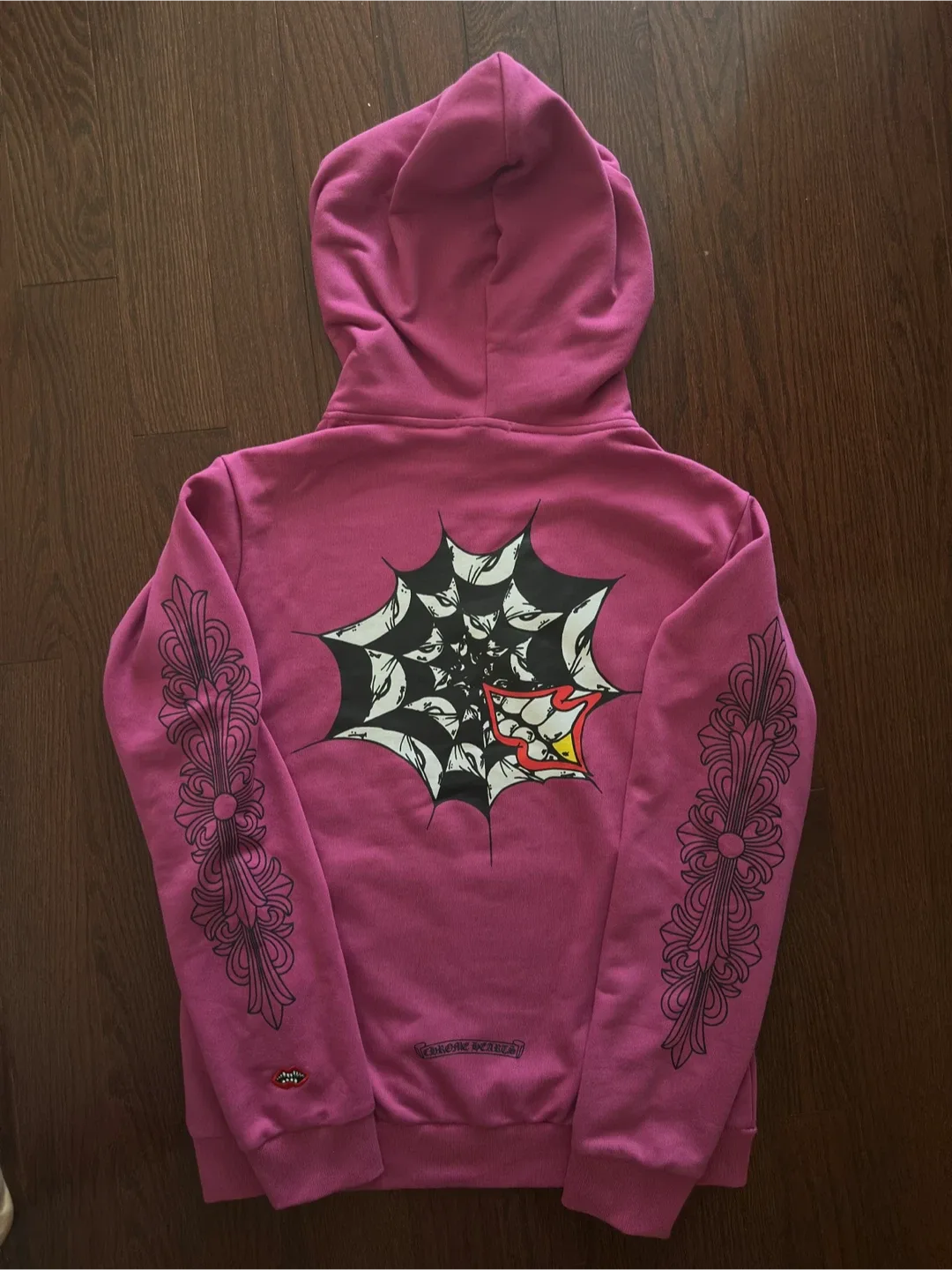 Chrome Hearts Matty Boy Spider Web Hoodie - size medium image indicator(2)