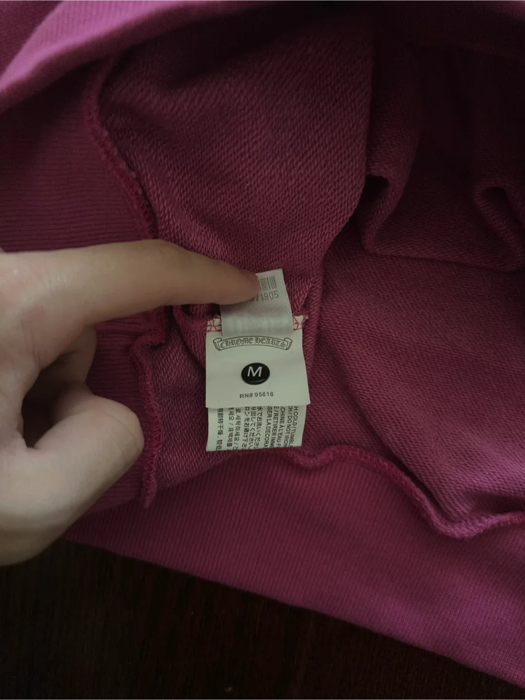 Chrome Hearts Matty Boy Spider Web Hoodie - size medium image indicator(8)