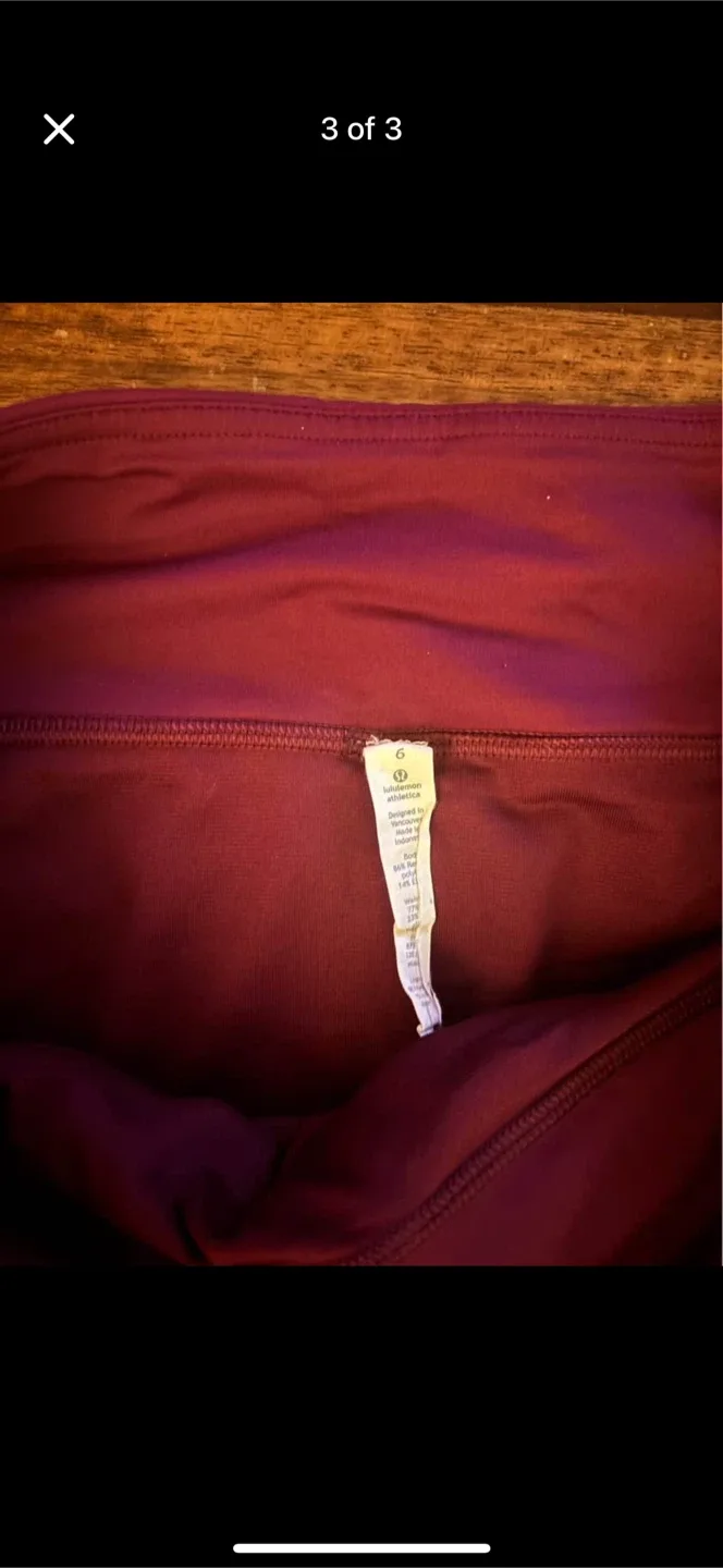 Lululemon Running Shorts - Size 6 #cleanout image indicator(3)