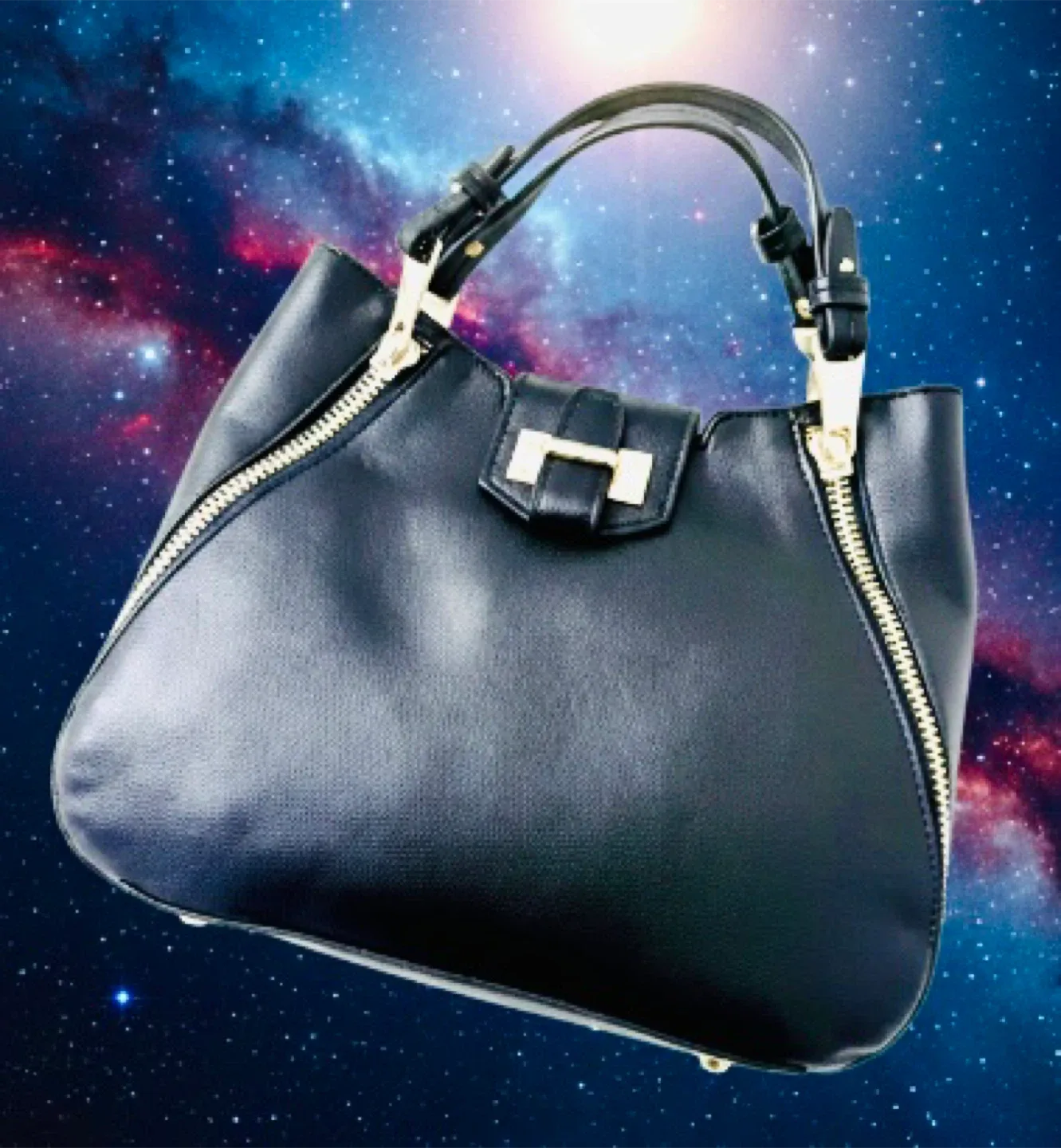 INZI Black Handbag NWT