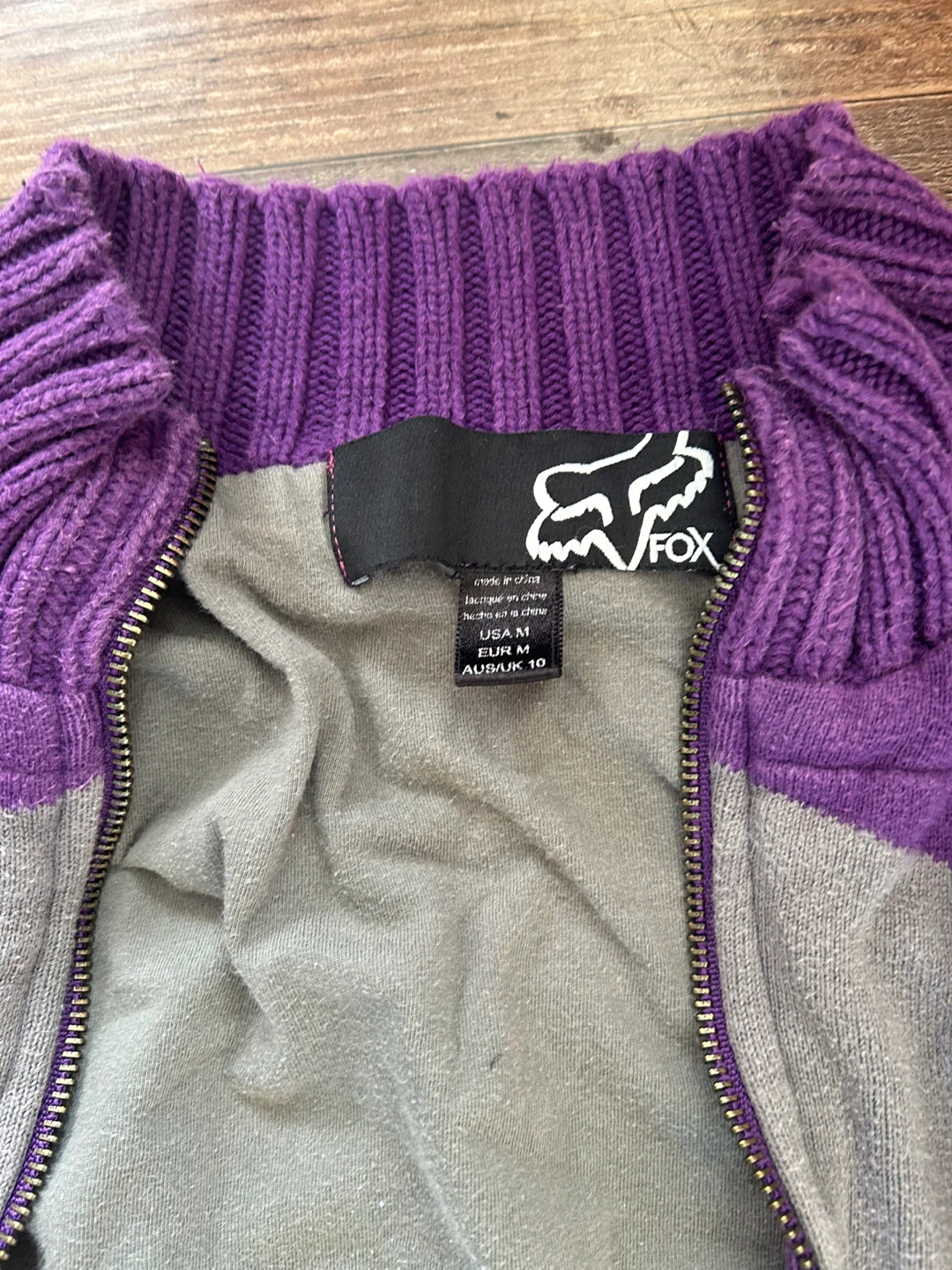 Fox Racing Purple/Grey Jacket Size M - photo 2