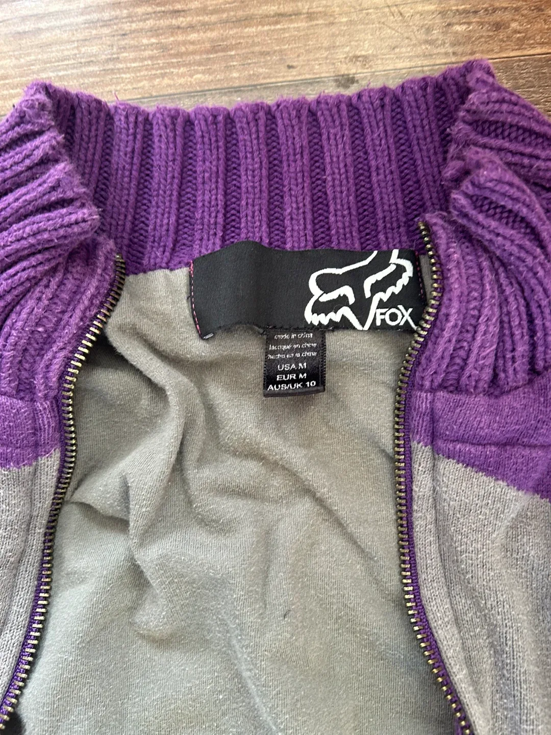 Fox Racing Purple/Grey Jacket Size M image indicator(2)