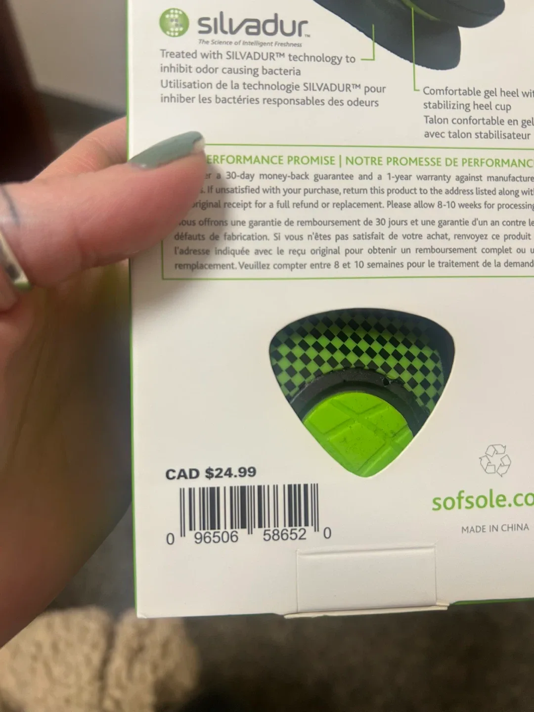 Sof Sole Plantar Fascia Women's Insole - New image indicator(3)