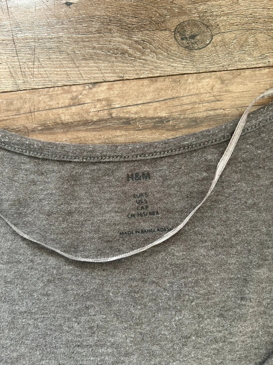 H&M Grey T-Shirt Dress - Size S image indicator(2)