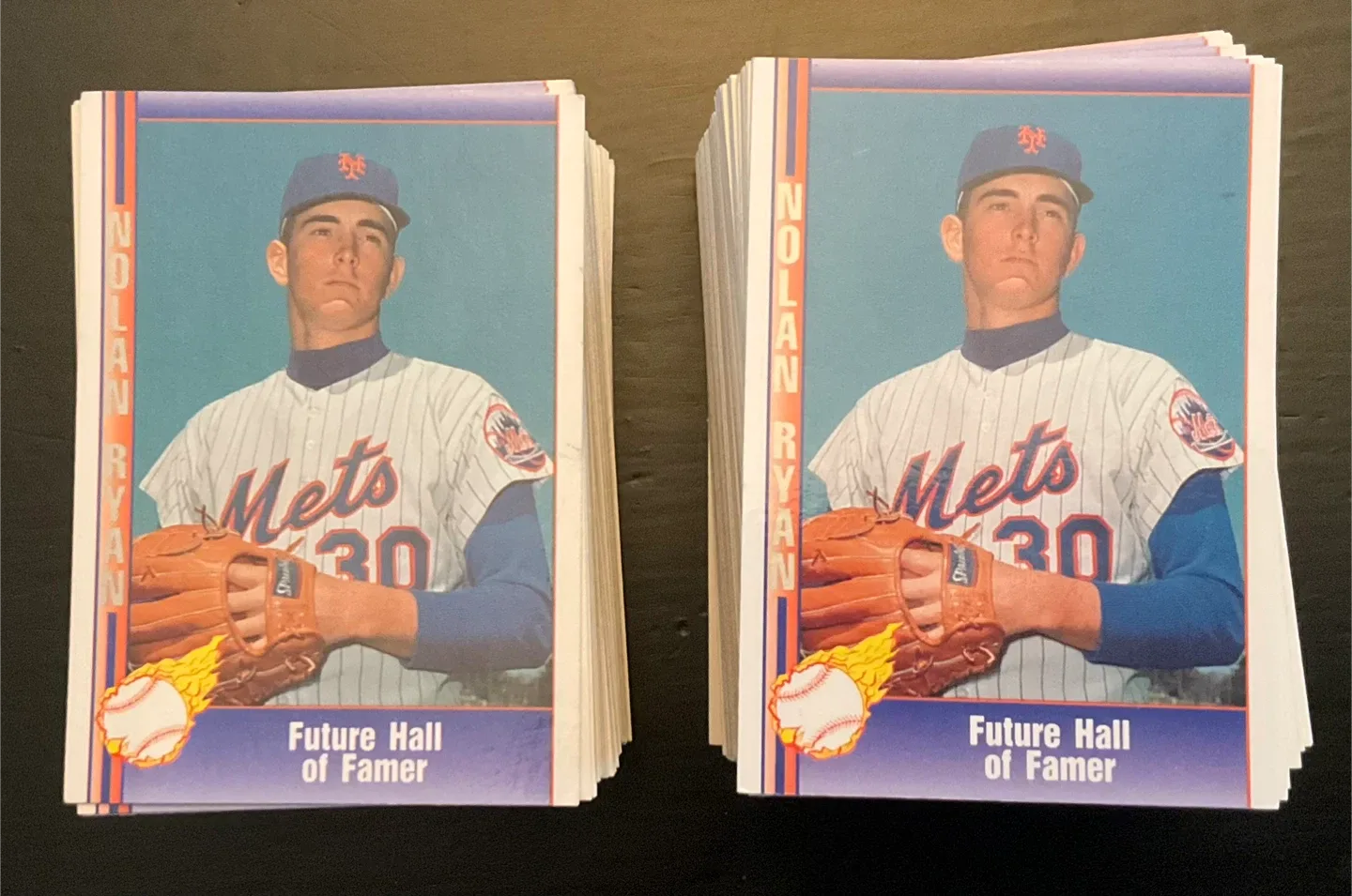 Nolan Ryan Baseball Cards Collection