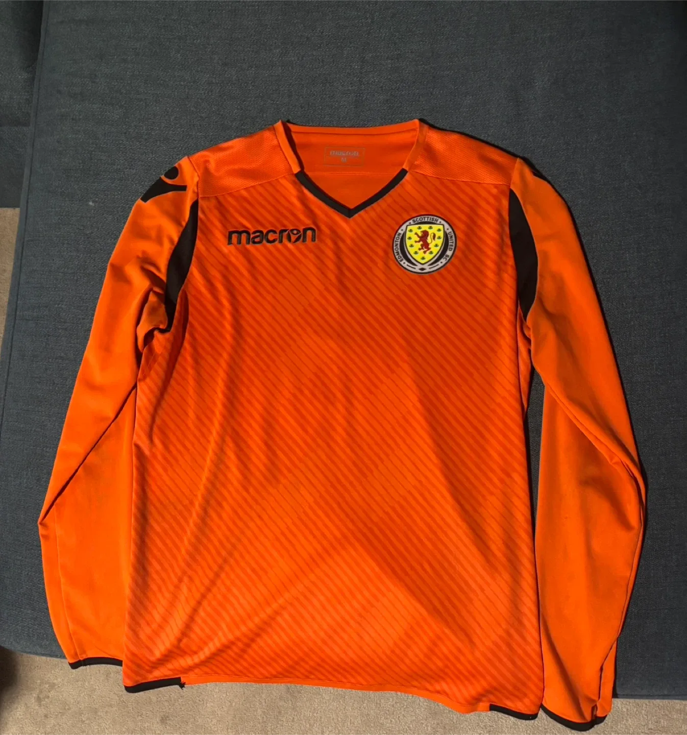 Macron Scotland Goalkeeper Jersey - Orange