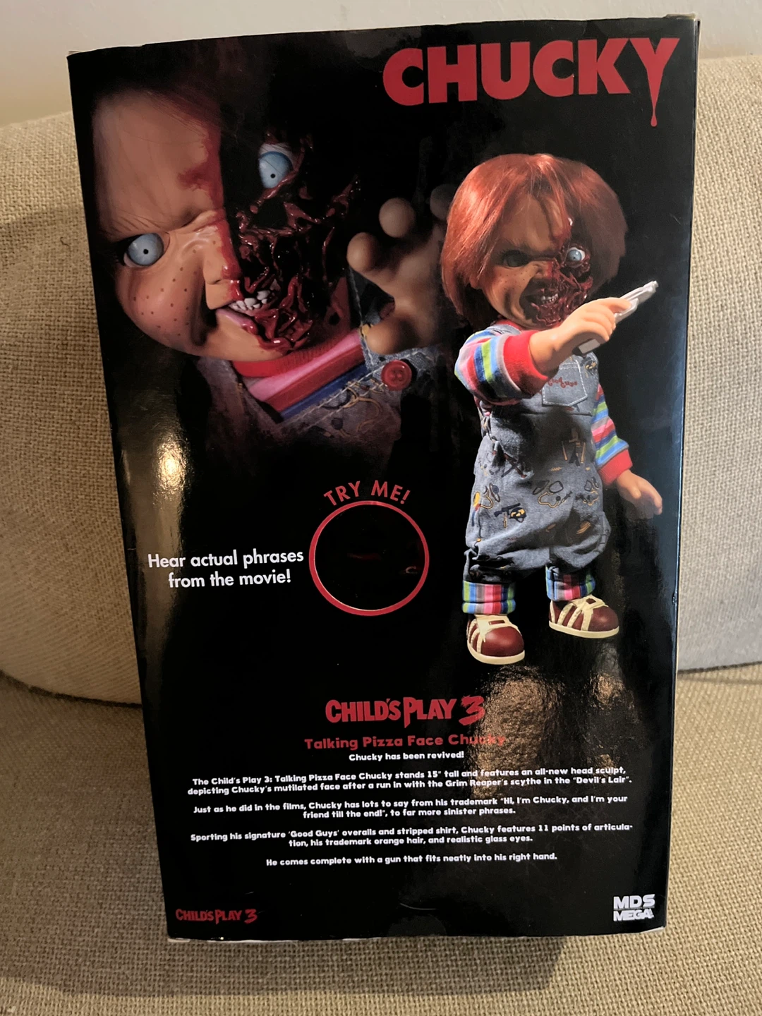 Child’s Play 3 Chucky Doll (Mint condition, Box Included) - photo 4