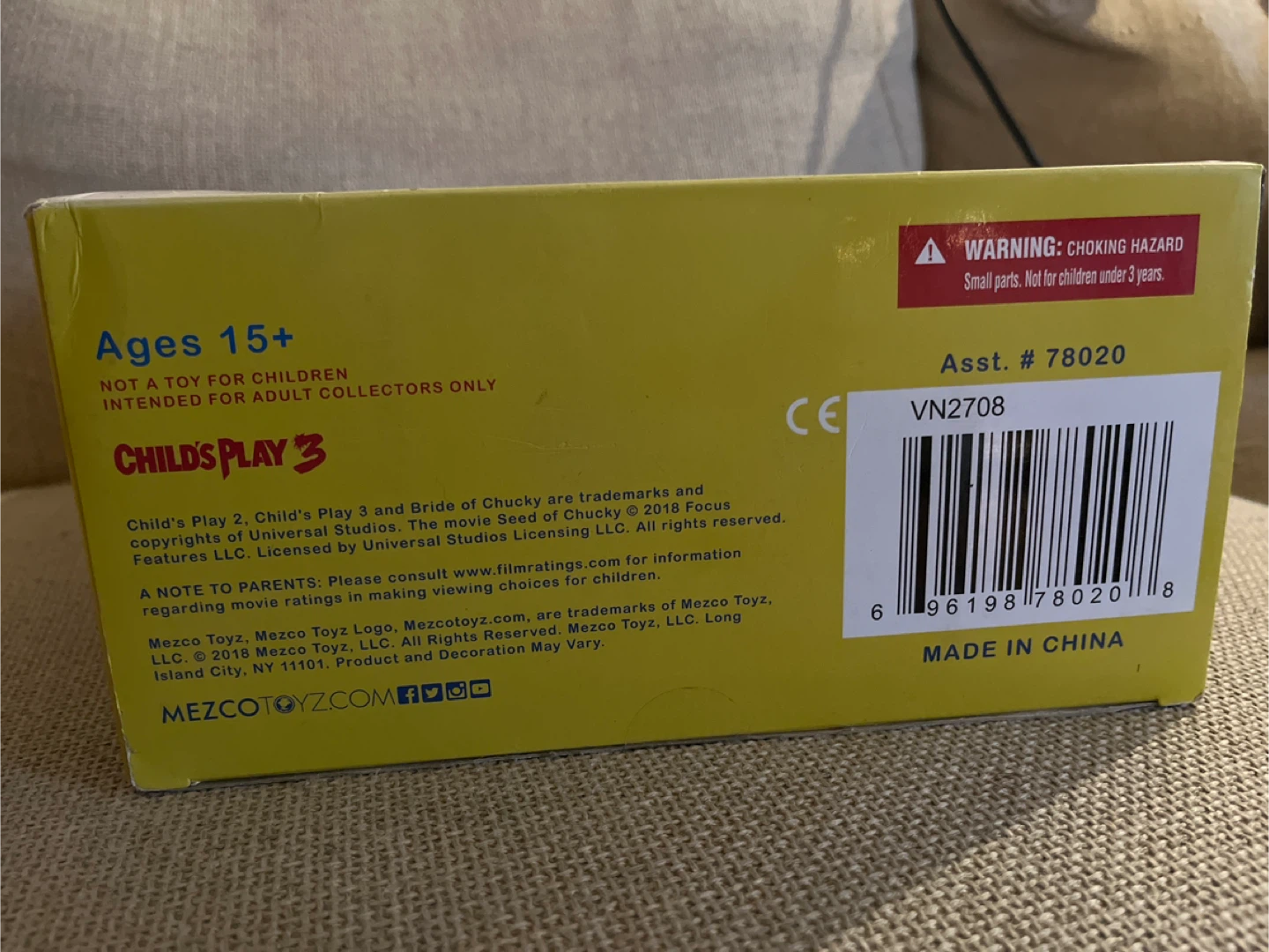 Child’s Play 3 Chucky Doll (Mint condition, Box Included) - photo 5