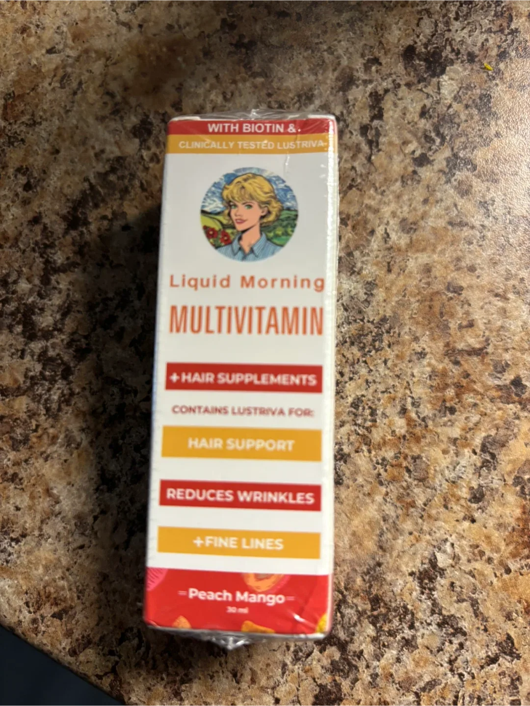Liquid Morning Multivitamin - Peach Mango image indicator(2)