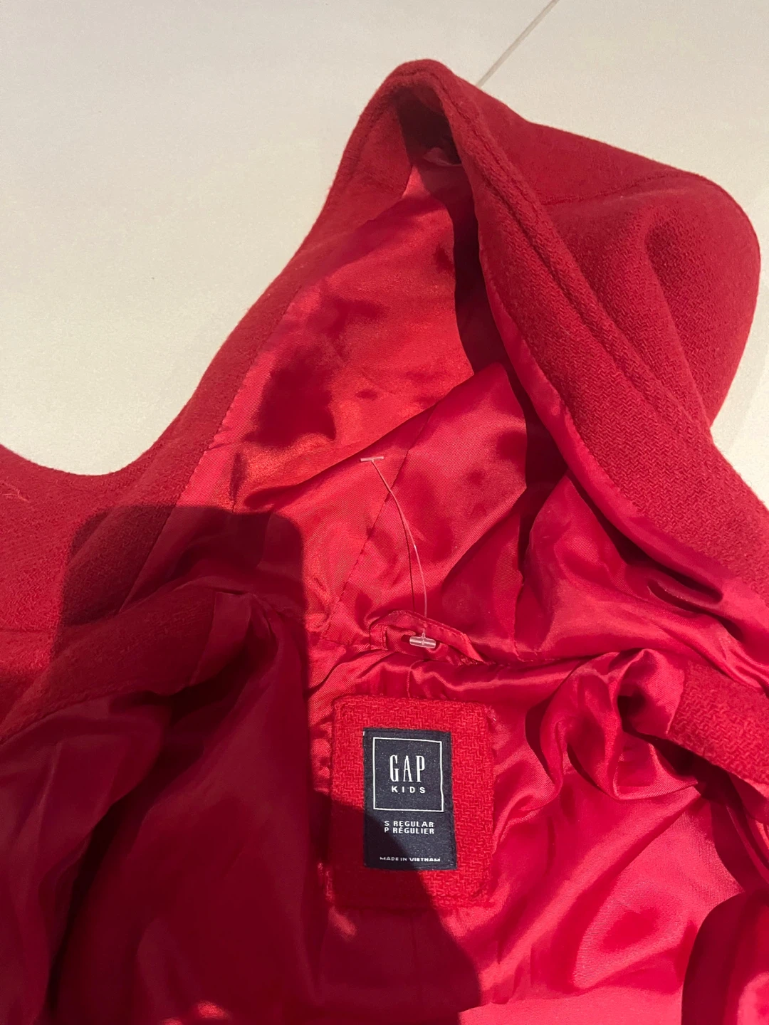Children’s GAP Hooded Duffle Wool Coat For Immediate Sale - photo 3
