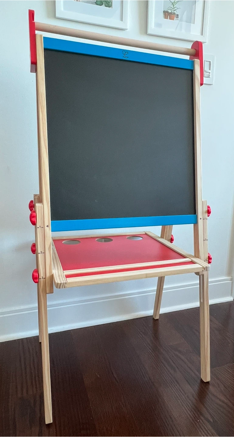 Easel - Hape Chalkboard & Whiteboard