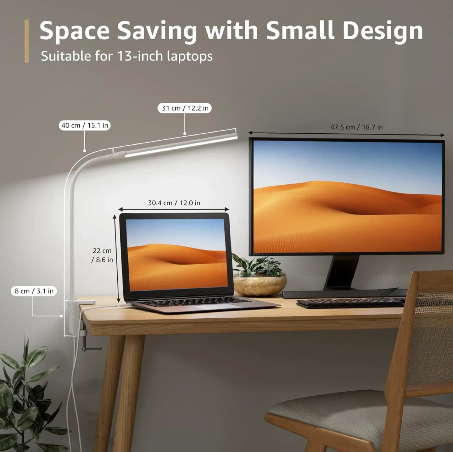 Lepro LED Desk Lamp with Clamp image indicator(3)