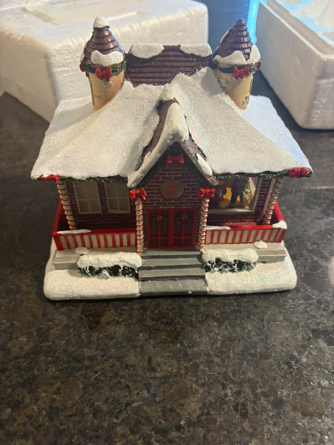Campbell’s Soup winter Christmas collection Train Station