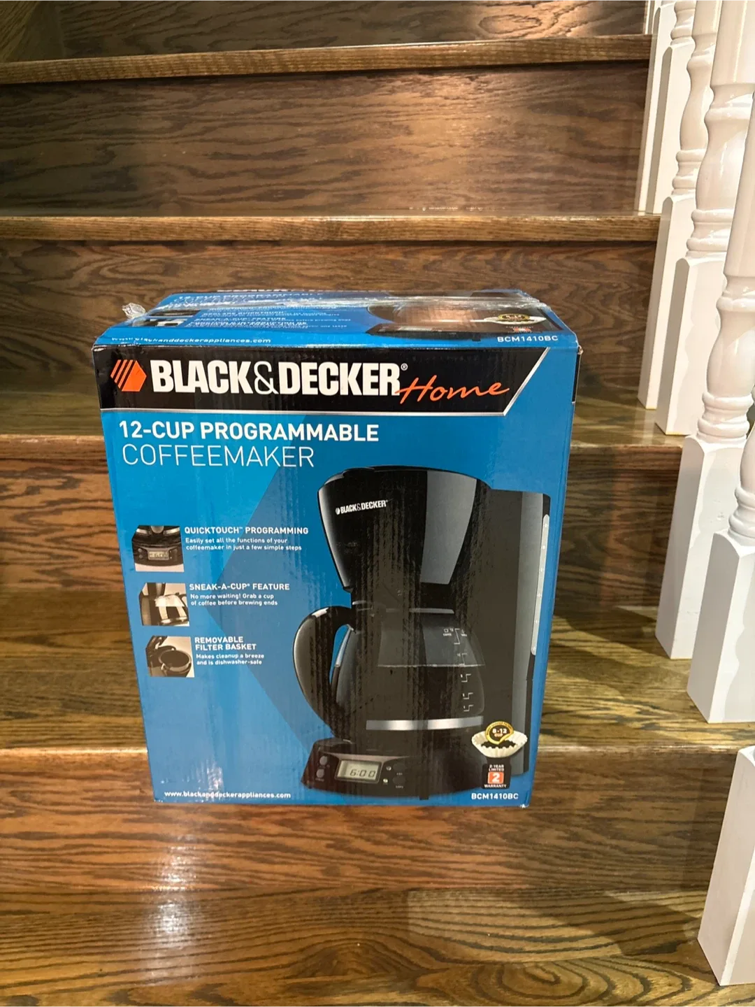 Black & Decker 12-Cup Programmable Coffeemaker - New