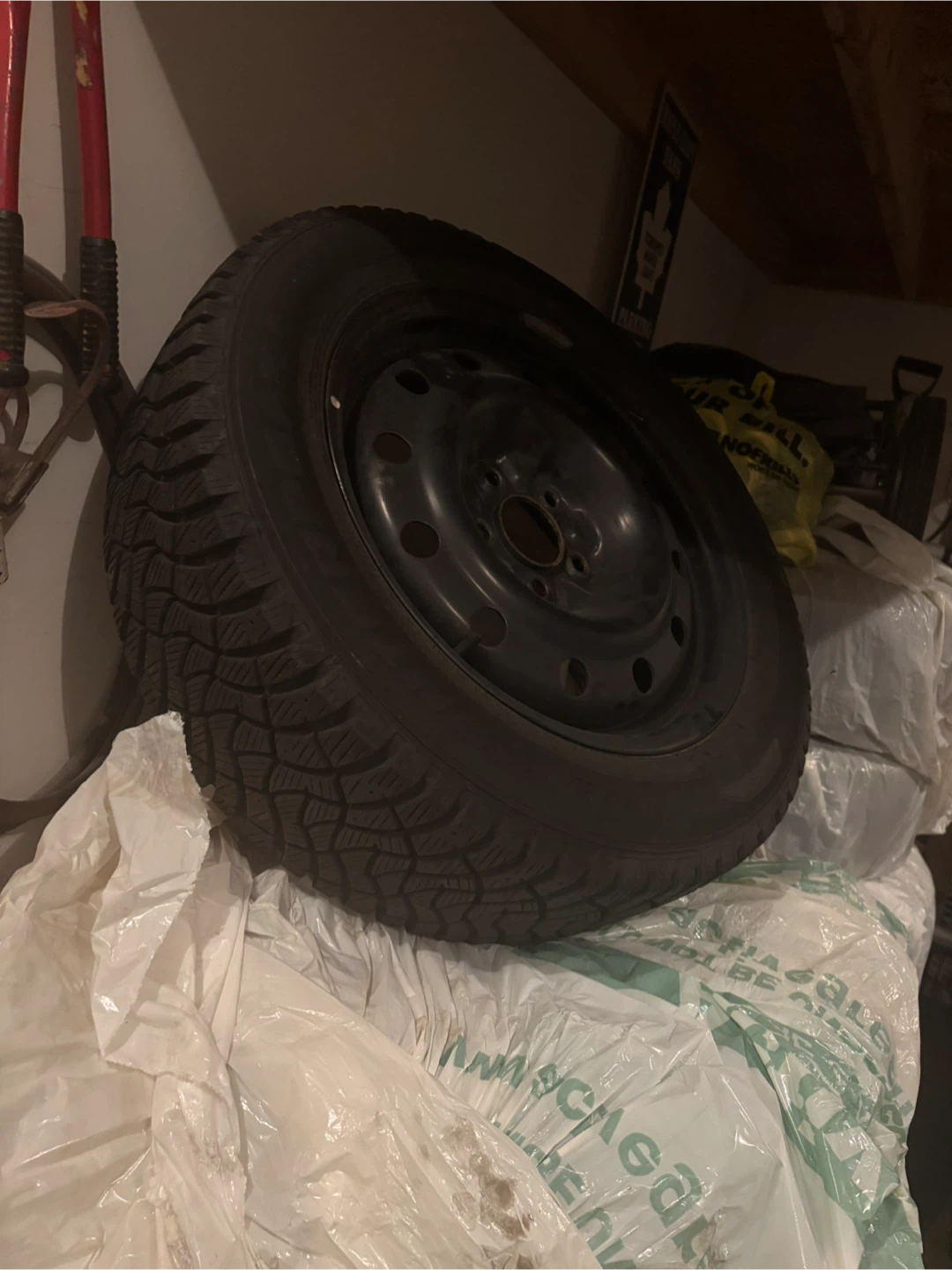 Falken Winterpeak F-Ice 1  Winter Tires on winter rims - photo 5